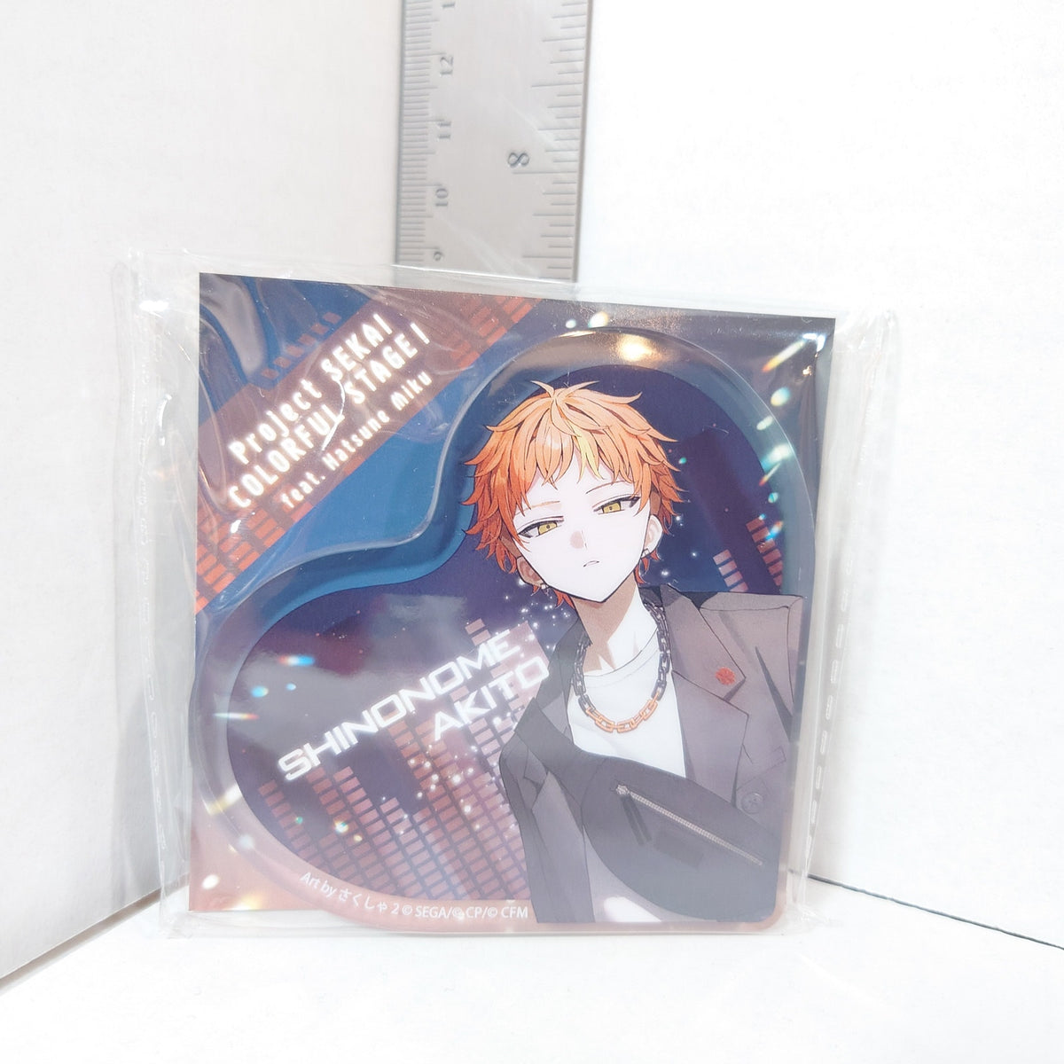 Akito Shinonome Vivid Bad Squad Project Sekai x ZOZOTOWN Acrylic Block
