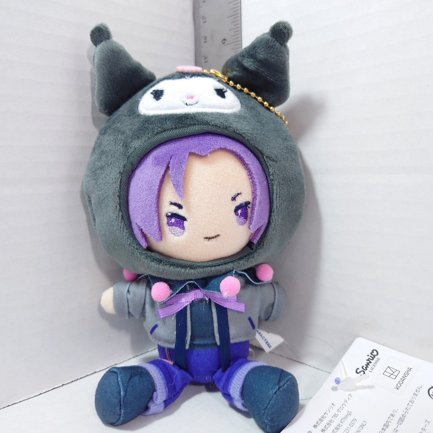 Sanrio x Blue Lock Reo Mikage & Kuromi Plush