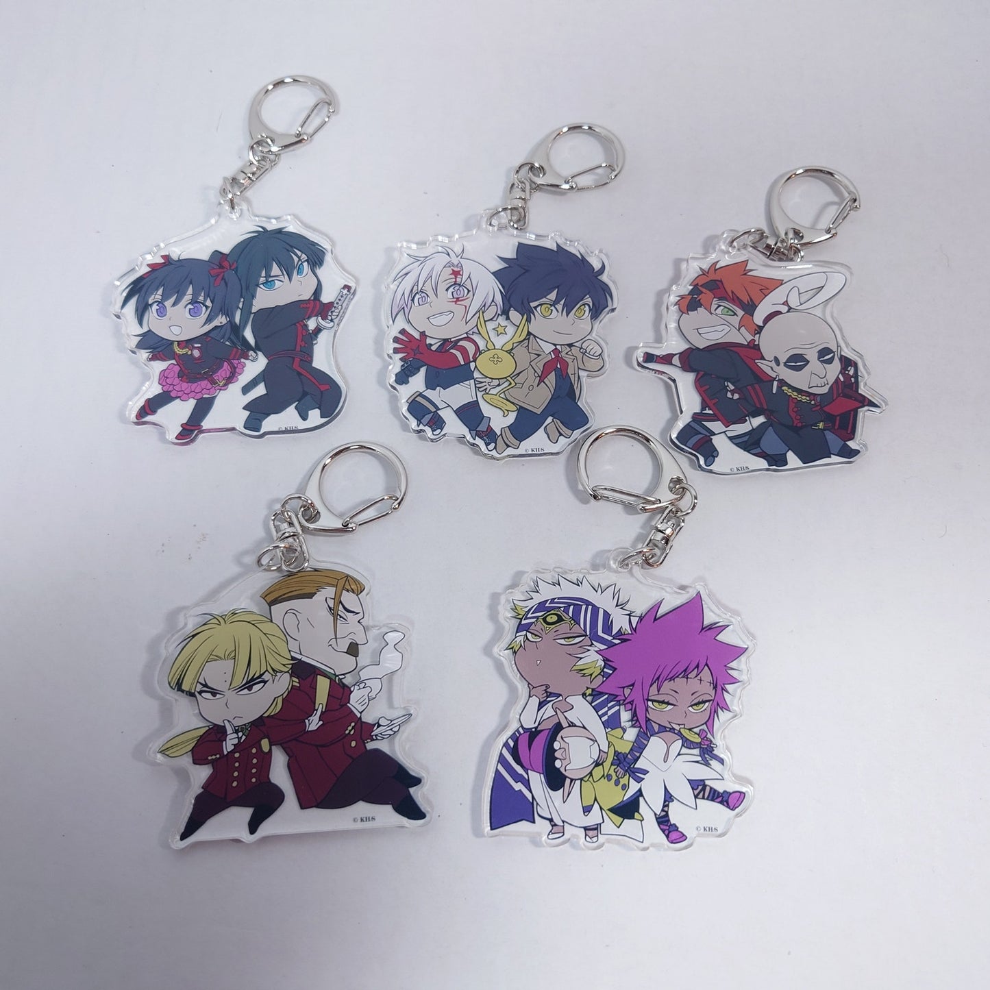 COMPLETE SET D.Gray-man Acrylic Keychain