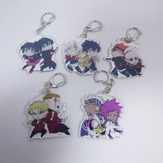 COMPLETE SET D.Gray-man Acrylic Keychain