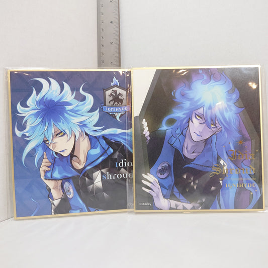 Idia Shroud Ignihyde Twisted Wonderland Shikishi Set