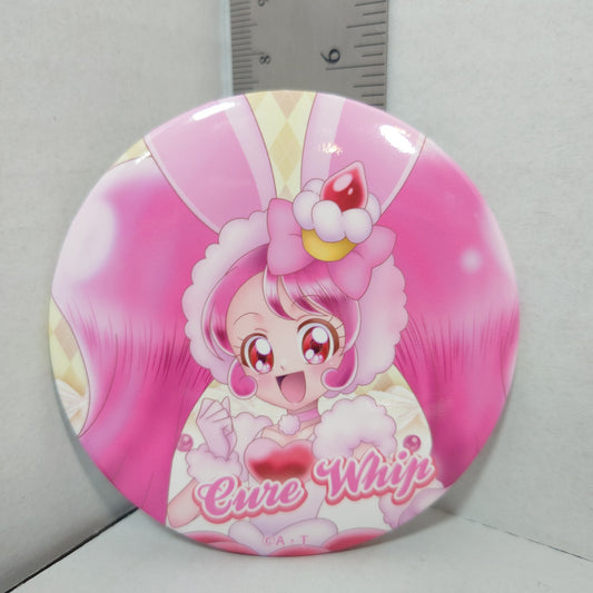 Cure Whip Pretty Cure (Precure) 20th Anniversary Badge 75mm Diameter