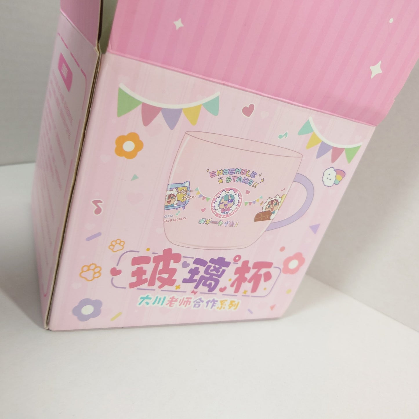 Leo Tsukinaga Knights Ensemble Stars x Okawa Bkub Glass Cup Mug