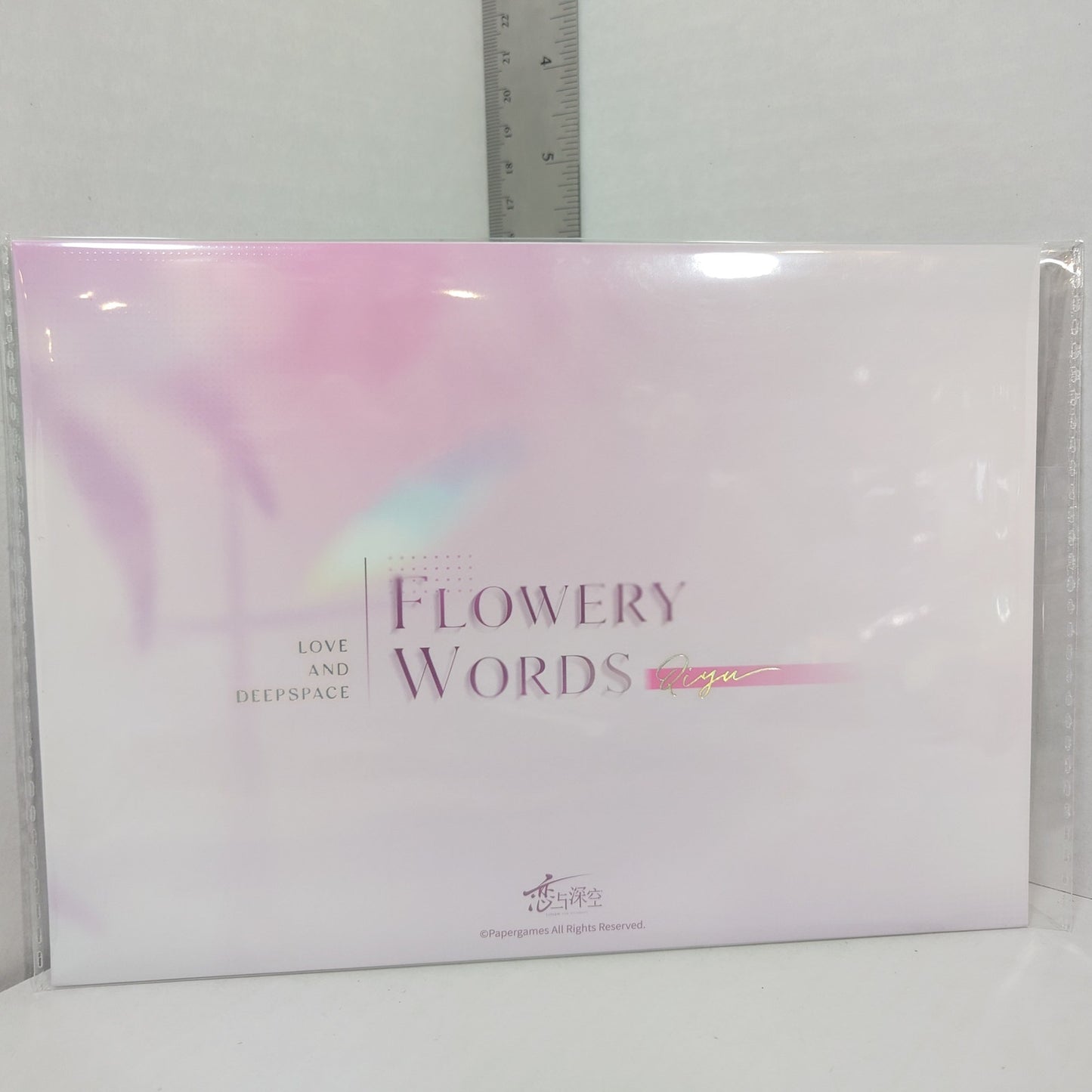 Rafayel Love and Deepspace Flowering Words Shikishi