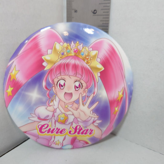 Cure Star Pretty Cure (Precure) 20th Anniversary Badge 75mm Diameter