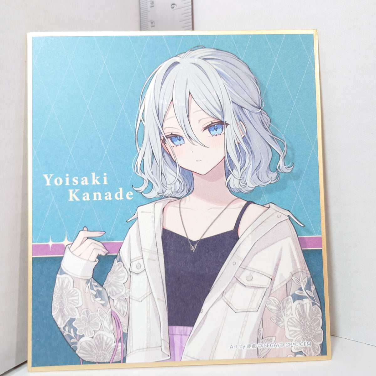 Kanade Yoisaki 25-ji, Night Code de. Project Sekai x ZOZOTOWN Shikishi
