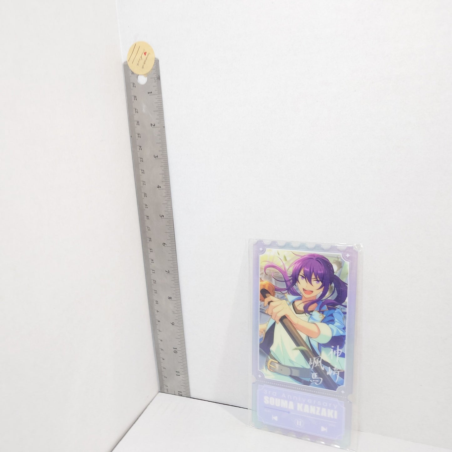 Keito Hasumi AKATSUKI Ensemble Stars KR 3rd Anniversary Acrylic Ticket