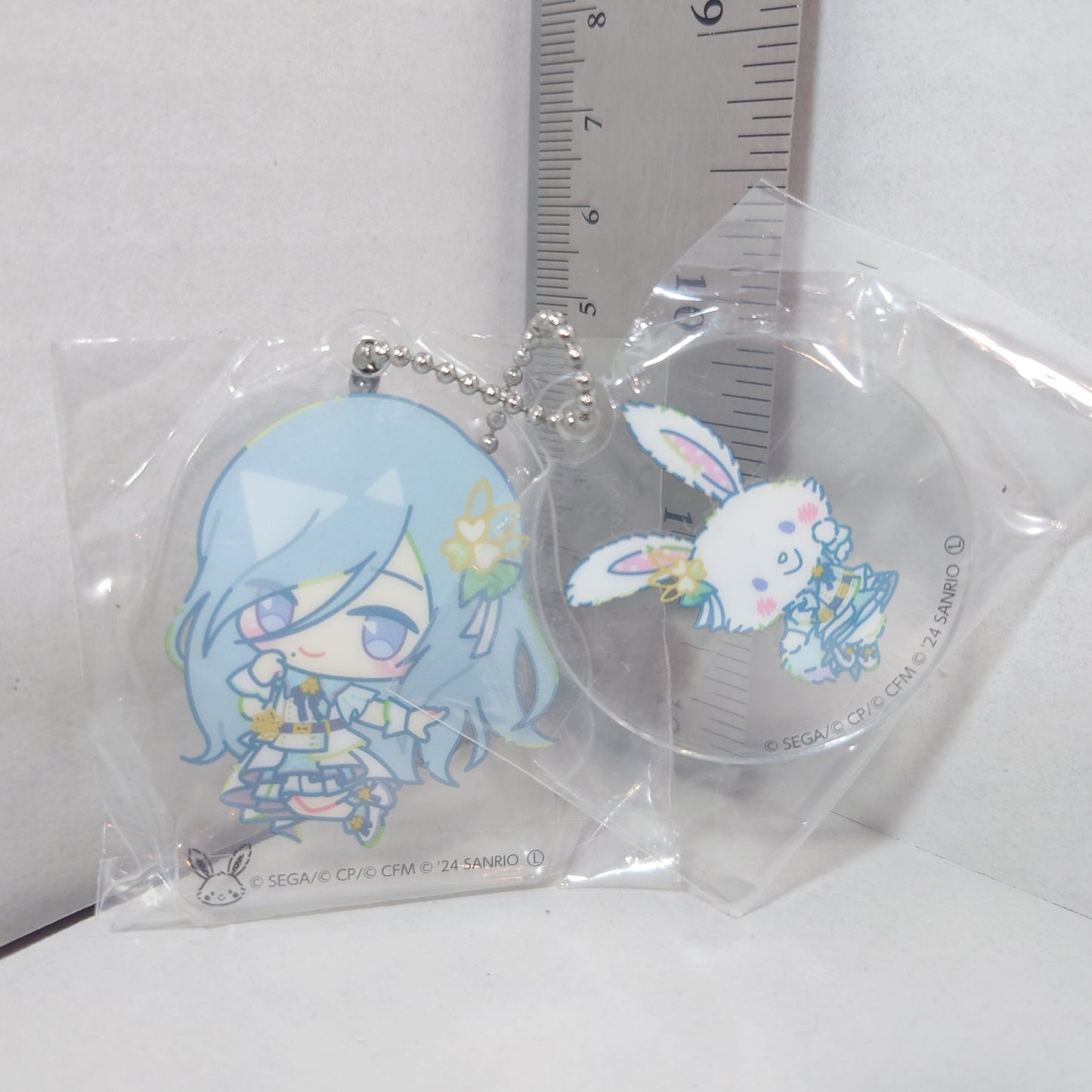 Shizuku Hinomori x Wish Me Mel MORE MORE JUMP Project Sekai x Sanrio Keychain