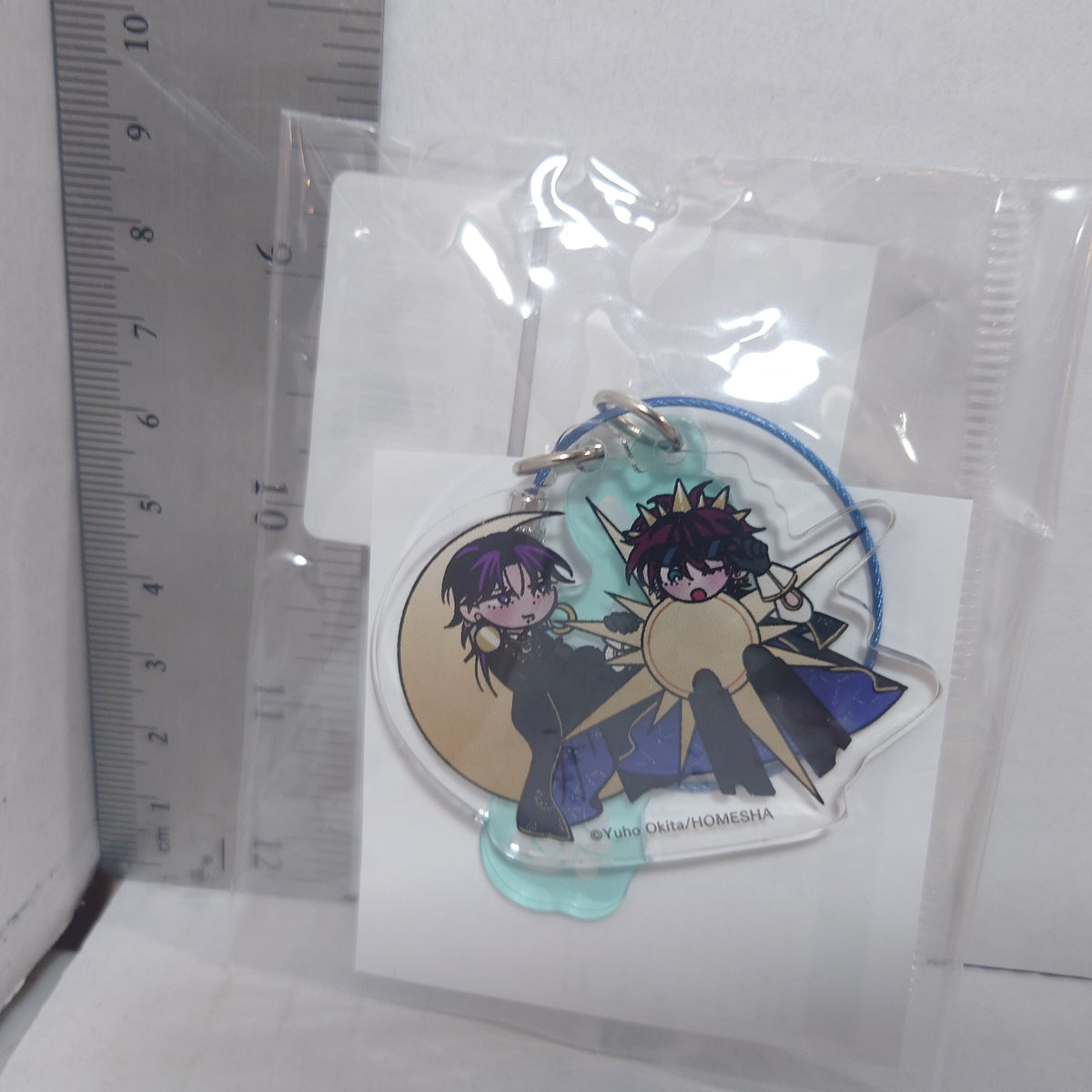 PUNKS△TRIANGLE .Bloom&mellowkiss Cafe Acrylic Keychain