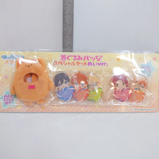 Trickstar Ensemble Stars Kigurumi Badge Set