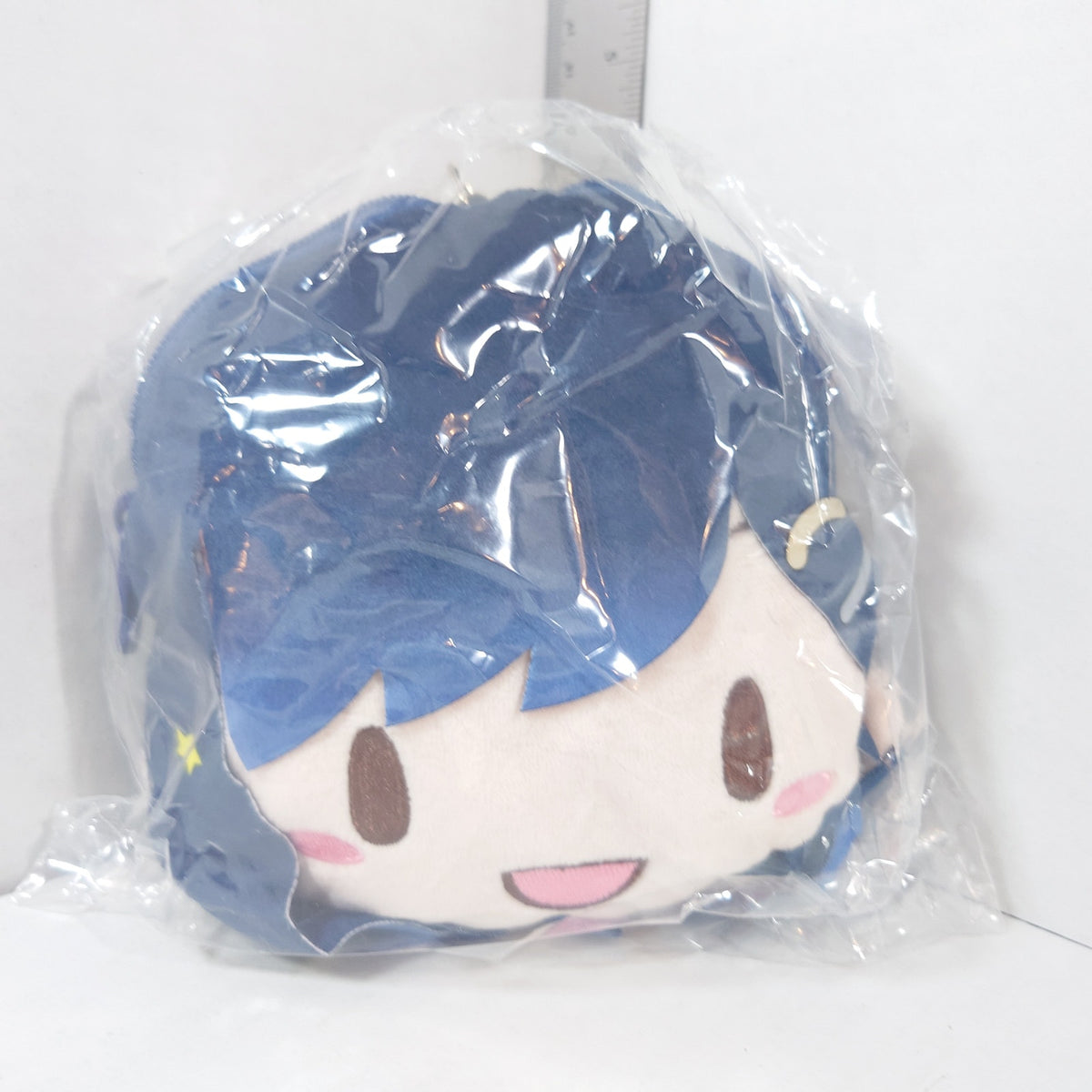 An Shiraishi Vivid Bad Squad Project Brand New World Fuwa Face Pouch Plush