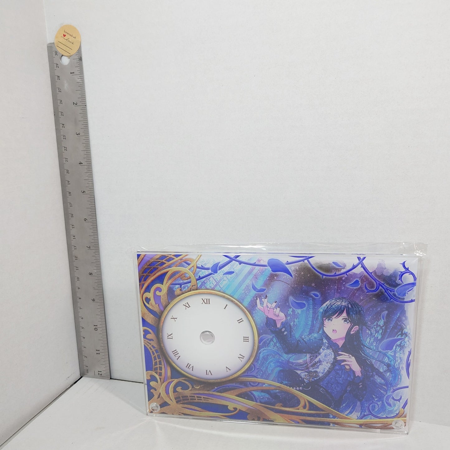 Tsubaki Aoyagi Rondo D4DJ 5th Anniversary Acrylic Clock
