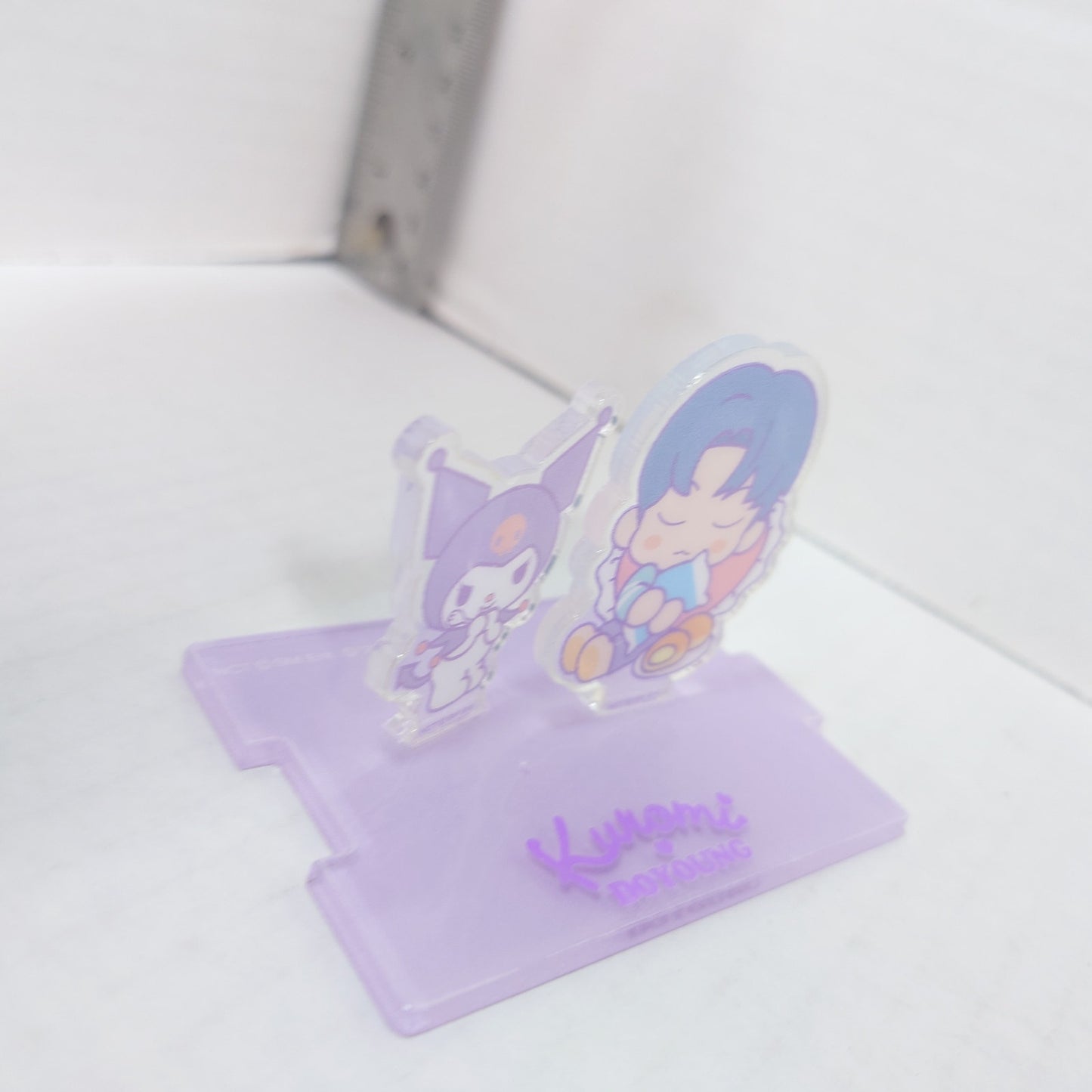 NCT x Sanrio Doyoung & Kuromi Acrylic Stand & Photocard Set