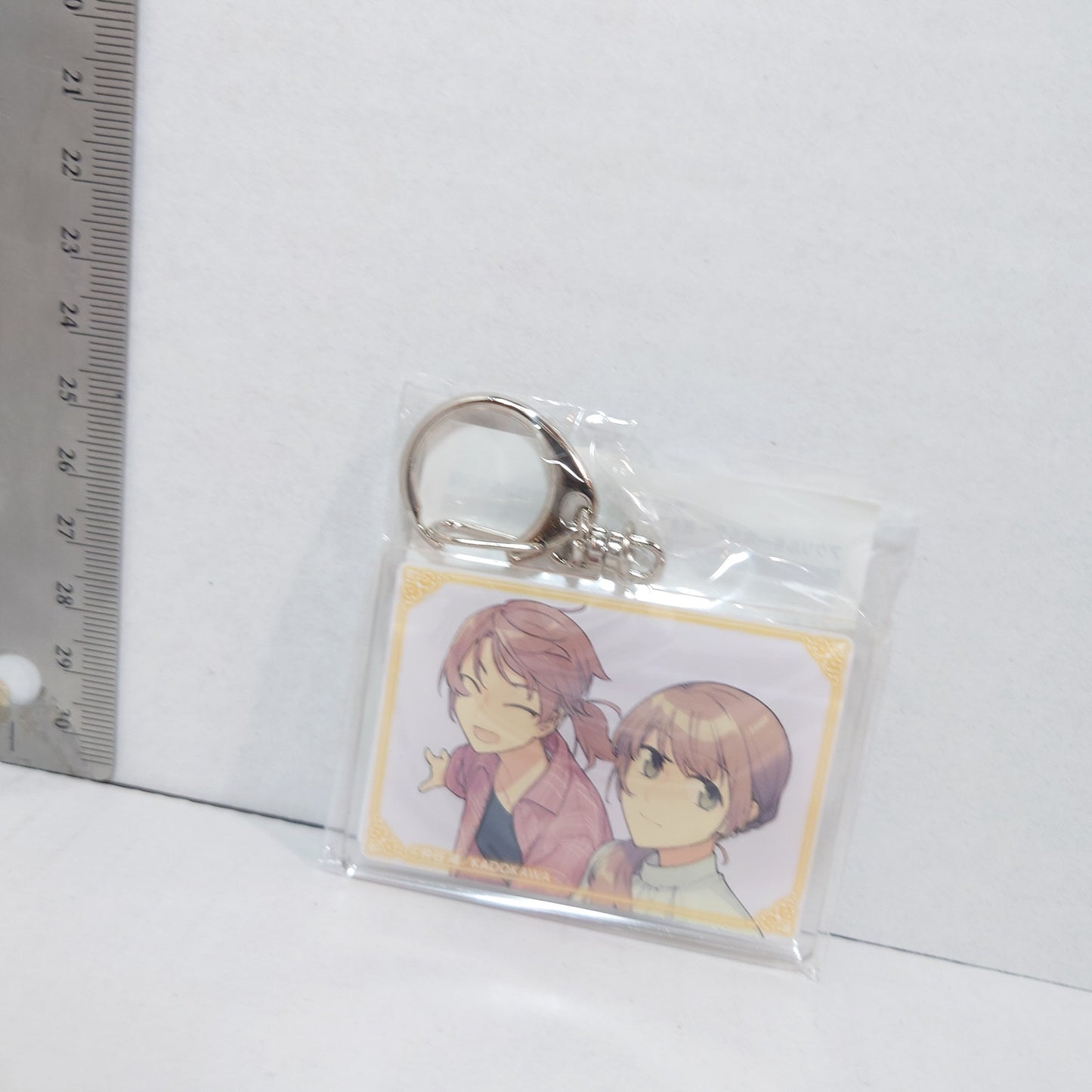 Sayaka & Haru Bloom Into You Keychain