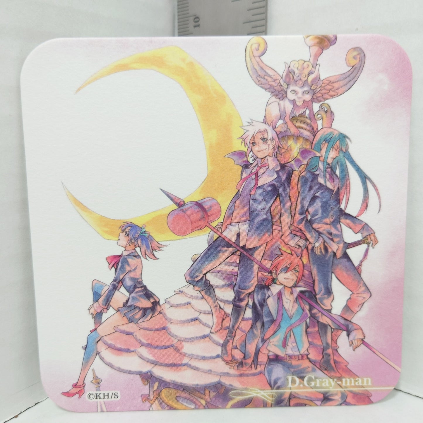 D.Gray-man Katsura Hoshino World Art Exhibition Lucky Draw Coaster