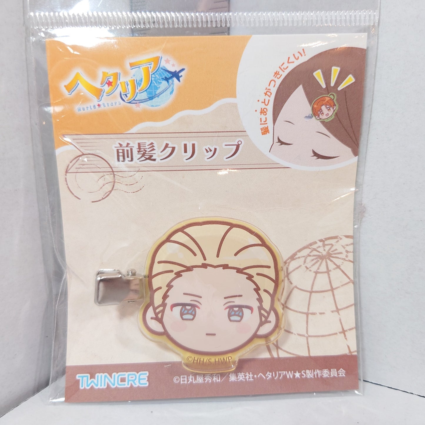 Germany Hetalia World Stars Acrylic Hair Clip