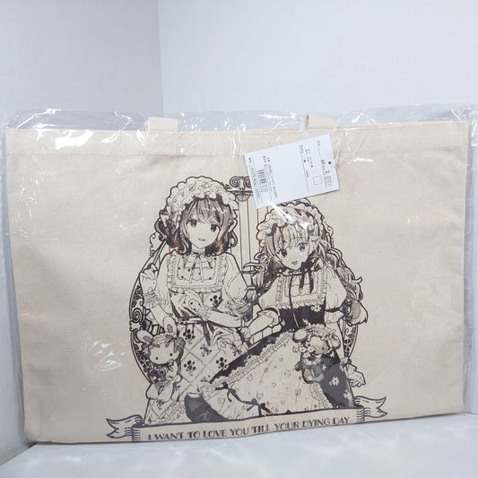 Sheena & Mimi Kimi ga Shinu made Koi wo Shitai YuriHime 20th Anniversary Tote Bag