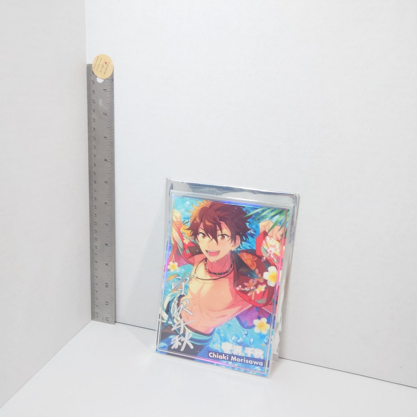 Chiaki Morisawa RYUSEITAI Ensemble Stars Plastic Postcard w/Stand