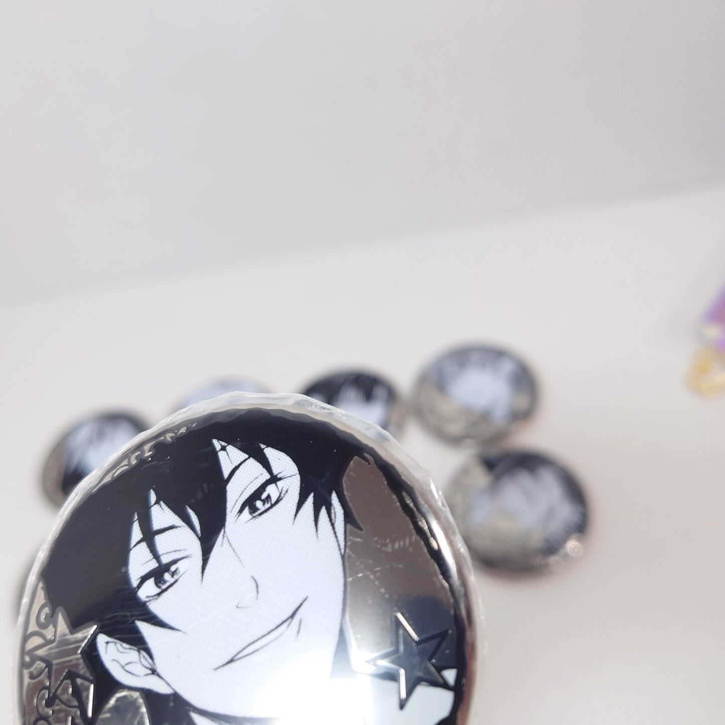 COMPLETE SET D.gray-man Metal Badge Collection