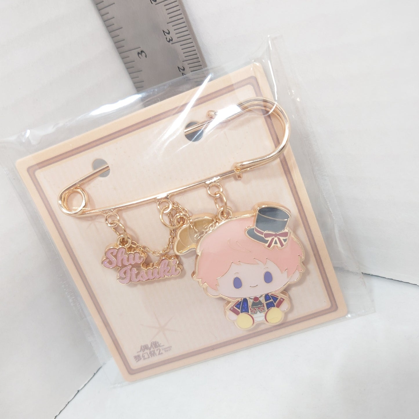 Shu Itsuki Valkyrie Ensemble Stars CN Brooch Pin