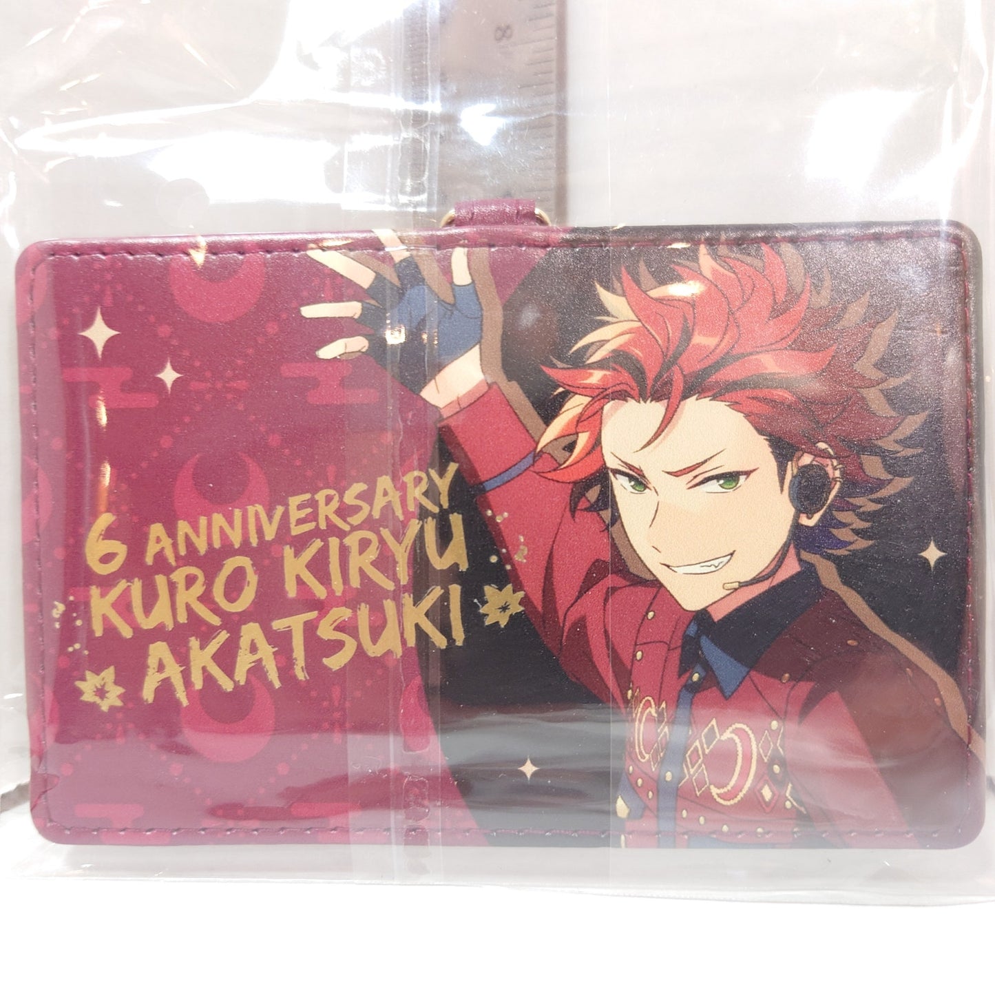 Kuro Kiryu AKATSUKI Ensemble Stars CN 6th Anniversary Pass Case