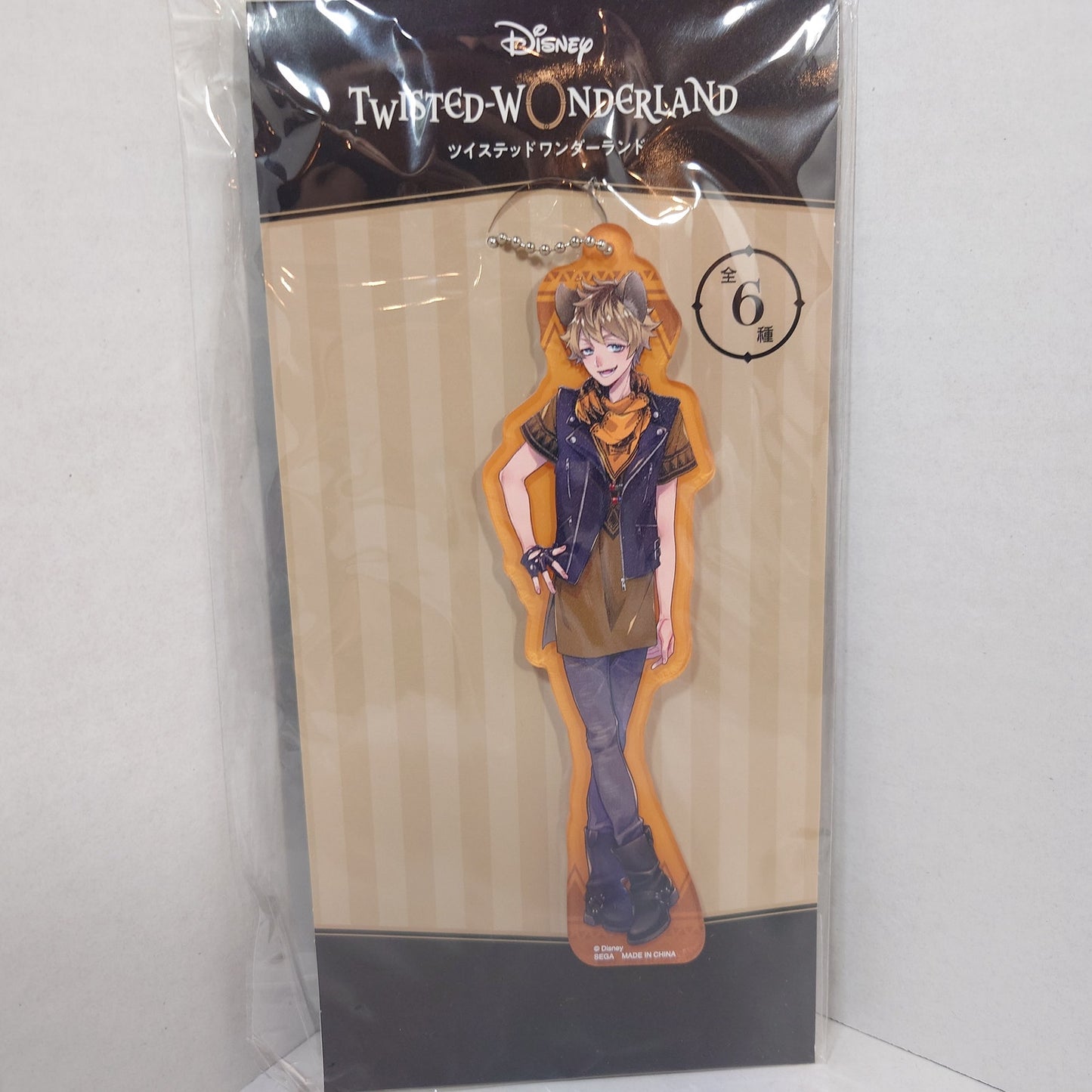 Ruggie Bucchi Twisted Wonderland Acrylic Keychain