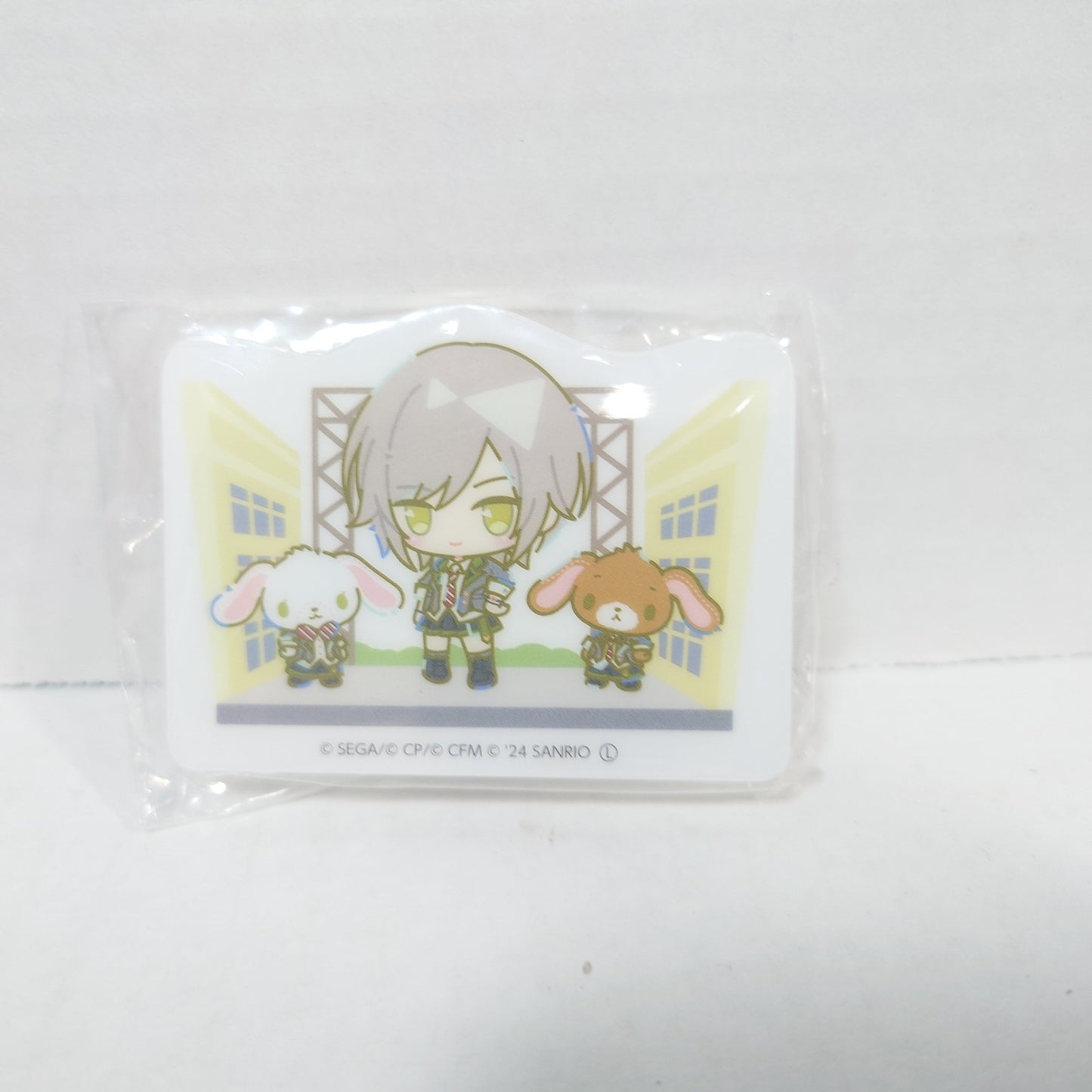 Shiho Hinomori Leo/Need Project x Sanrio(Kurousa & Shirousa) Acrylic Clip