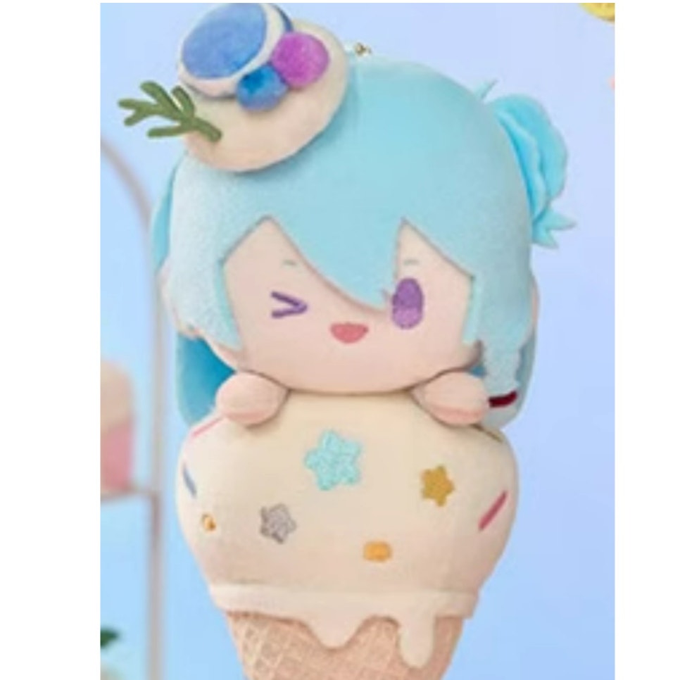 Blueberry Pancake Ensemble Stars CN Head Plush Accessory