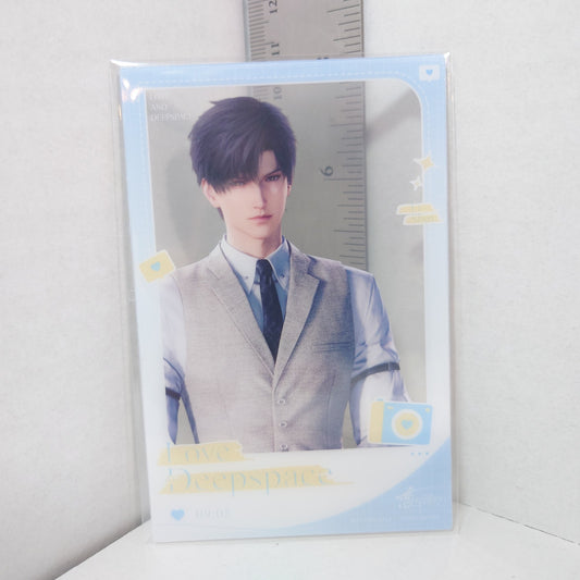 Zayne Love and Deepspace Clear Photo Card