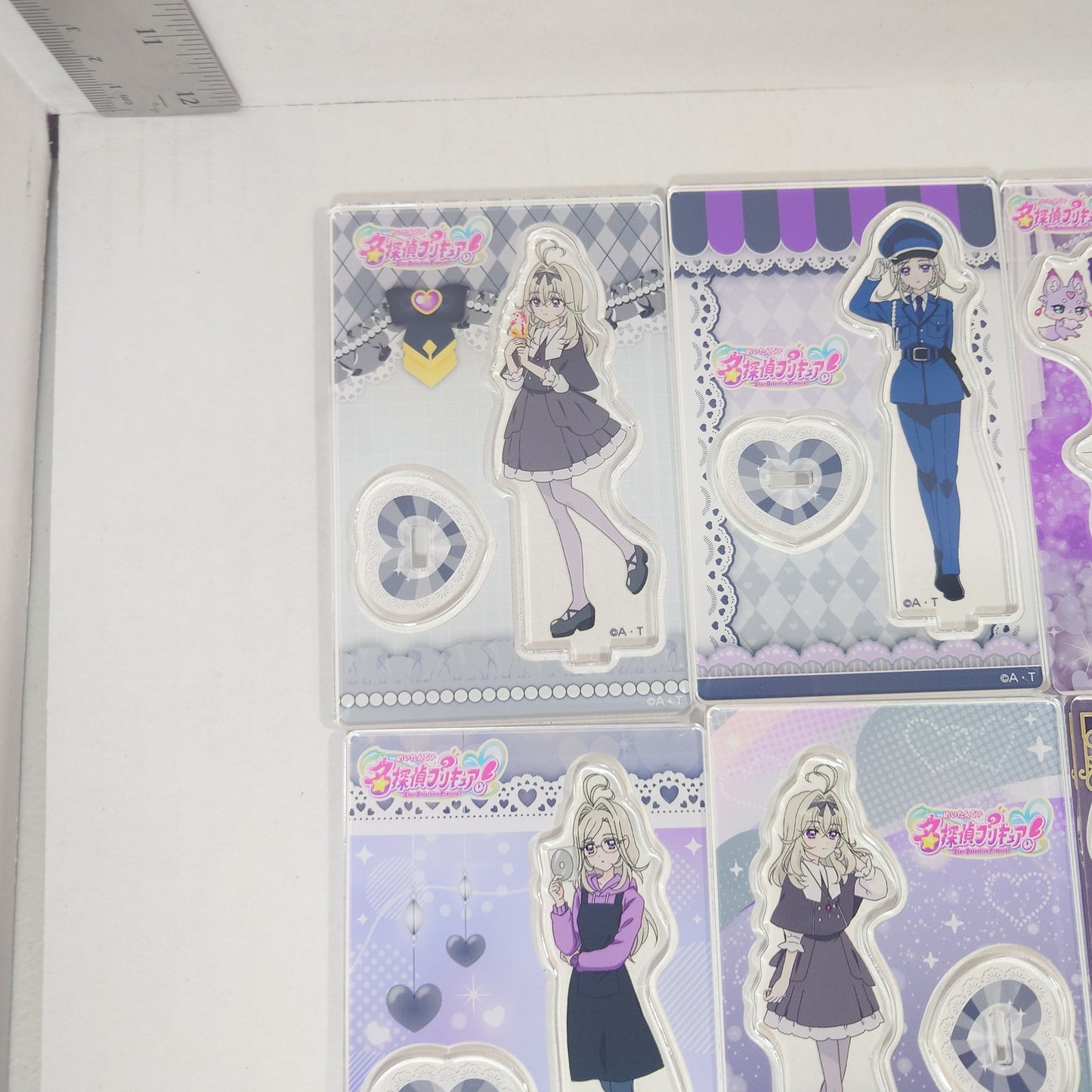 COMPLETE SET Cure Arcana Shadow Pretty Cure (Precure) Star Detective (Meitantei) Acrylic Stand
