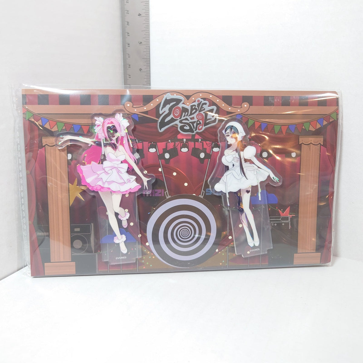 Mizi & Sua Alien Stage Zombie Stage: Fading Youth Acrylic Diorama Stand