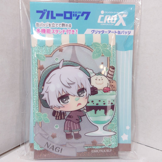 Nagi Seishirou Blue Lock Stand Up Badge