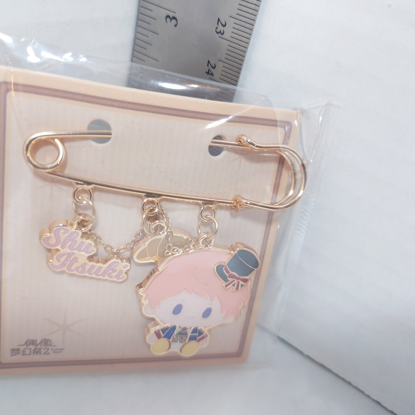 Shu Itsuki Valkyrie Ensemble Stars CN Brooch Pin