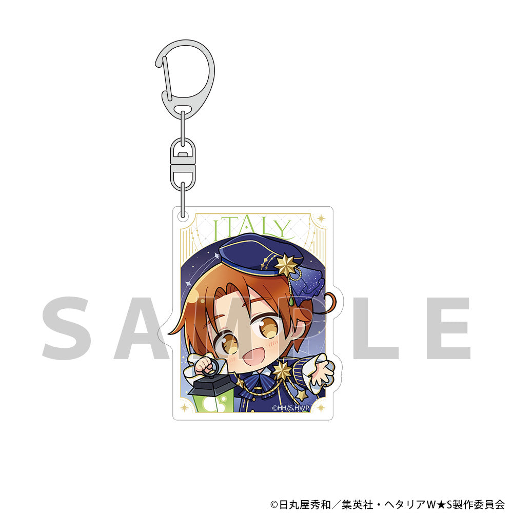 [Preorder] Hetalia World Stars Starry Skies Acrylic Keychain