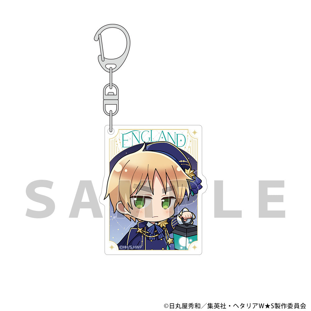 [Preorder] Hetalia World Stars Starry Skies Acrylic Keychain