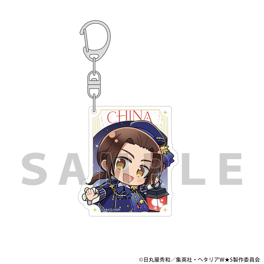 [Preorder] Hetalia World Stars Starry Skies Acrylic Keychain