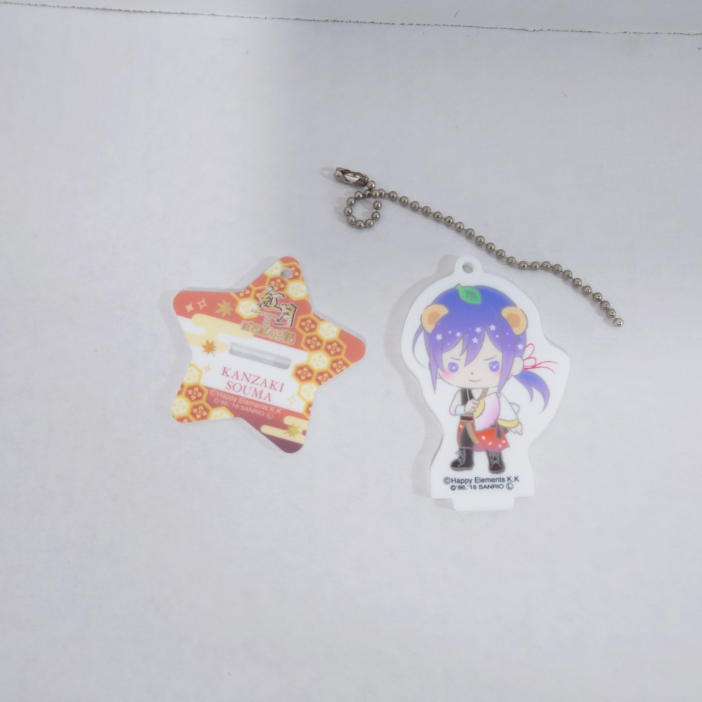 Sanrio x Ensemble Stars AKATSUKI Kanzaki Souma Keychain