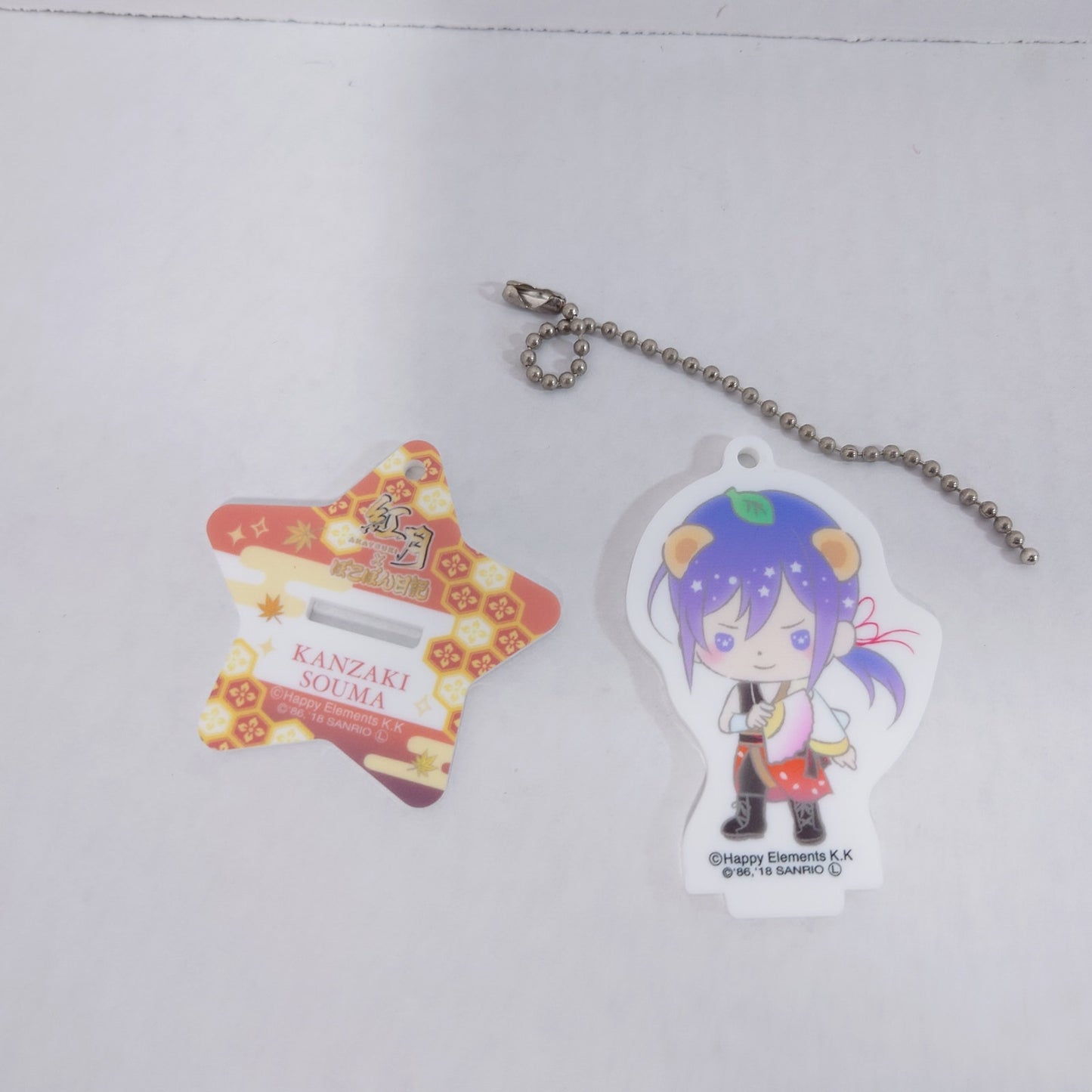 Sanrio x Ensemble Stars AKATSUKI Kanzaki Souma Keychain