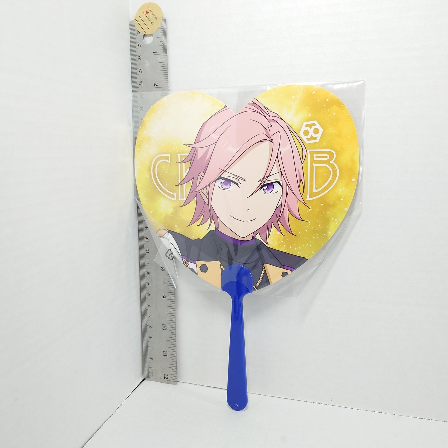 Kohaku Oukawa Crazy:B Ensemble Stars Heart Shaped Picket Fan Uchiwa