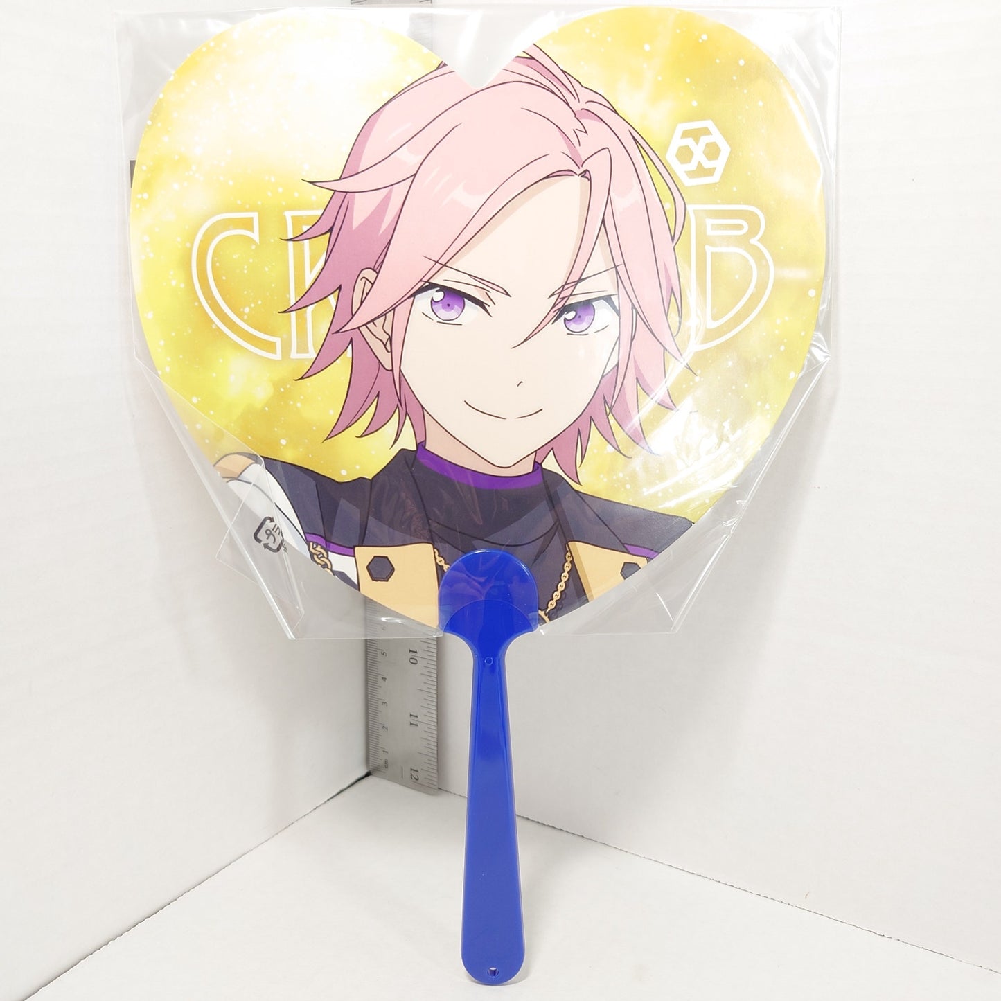 Kohaku Oukawa Crazy:B Ensemble Stars Heart Shaped Picket Fan Uchiwa