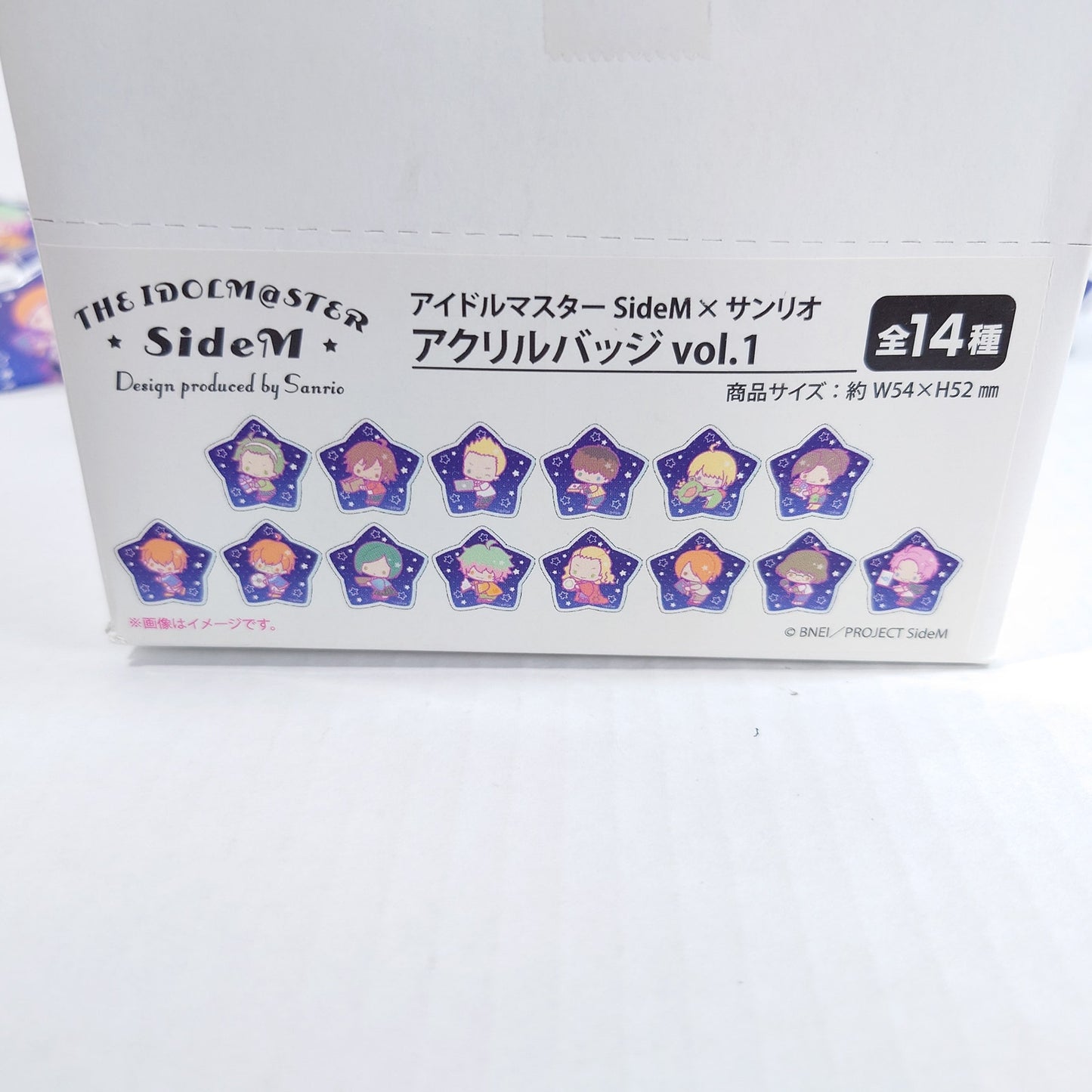 COMPLETE SET Sanrio x Idolmaster SideM Clips