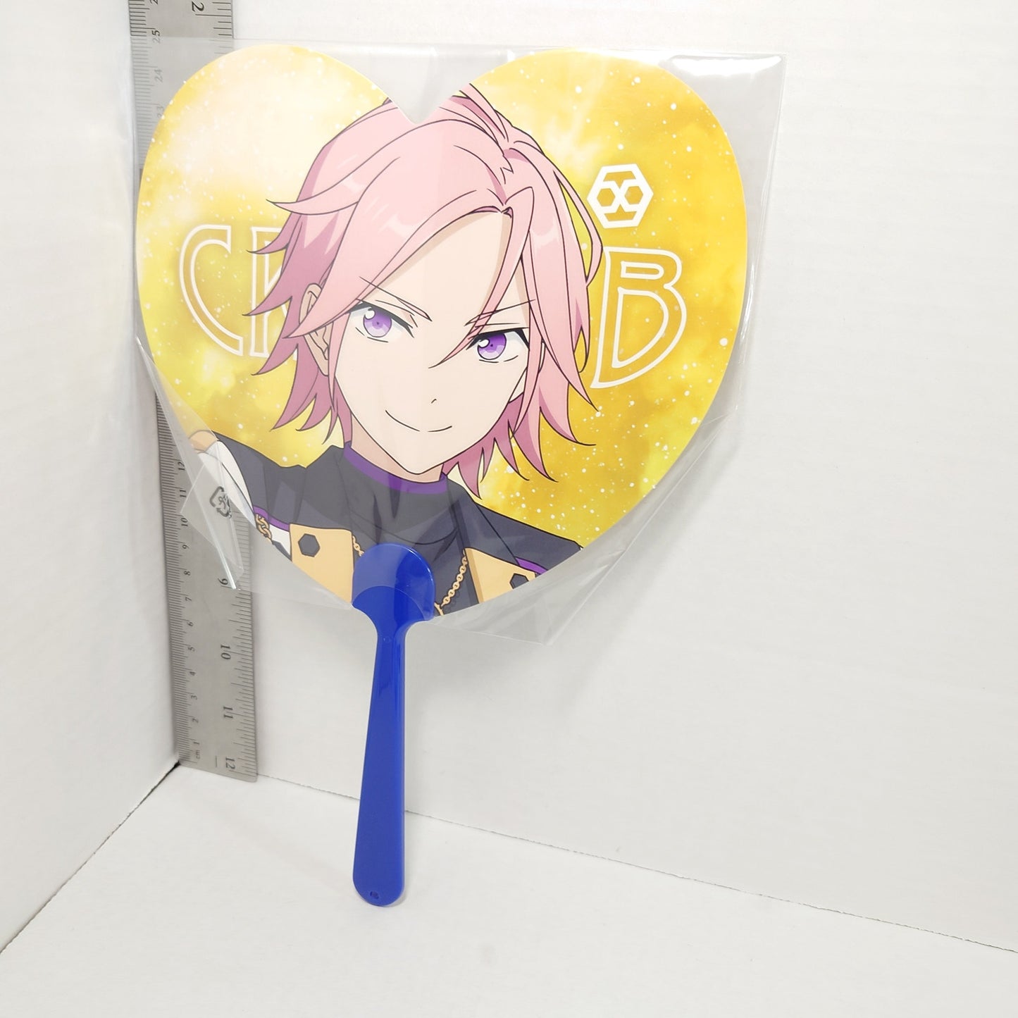 Kohaku Oukawa Crazy:B Ensemble Stars Heart Shaped Picket Fan Uchiwa
